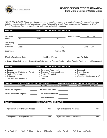 60582051-notice-of-termination-form-p-11a-butte-college-butte