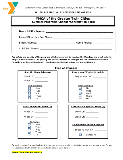 60634593-summer-program-change-form-ymca-twin-cities-ymcatwincities