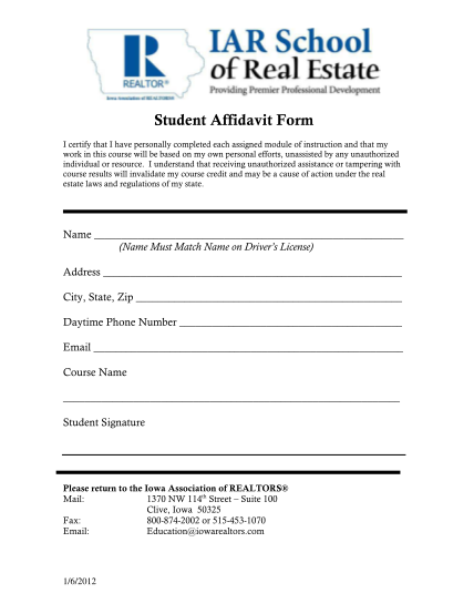 60993412-student-affidavit-form-iowa-realtors
