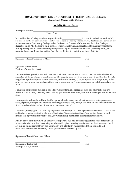 61103737-activity-waiver-form-asnuntuck-community-college-asnuntuck