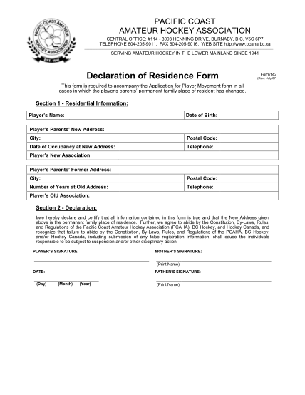 61133339-declaration-of-residence