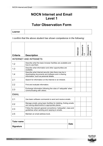 61334410-fillable-tutor-observation-form