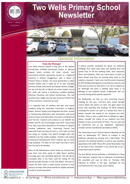 61531739-two-wells-primary-school-newsletter-term-1-week-3-1422014-general-information-from-the-principal-two-wells-primary-school-is-now-part-of-the-gawler-partnerships-portfolio-previously-known-as-barossa-region-which-includes-50-other
