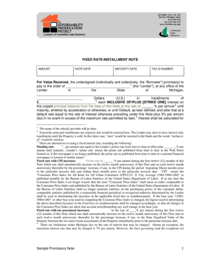 6163-fillable-sample-promissory-installment-note-form-clronline