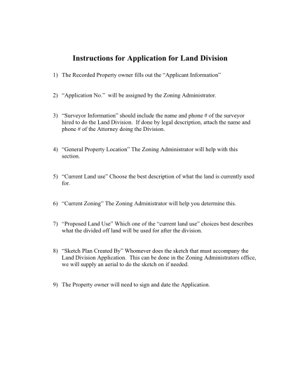 62653197-instructions-for-application-for-land-division-winneshiek-county-winneshiekcounty