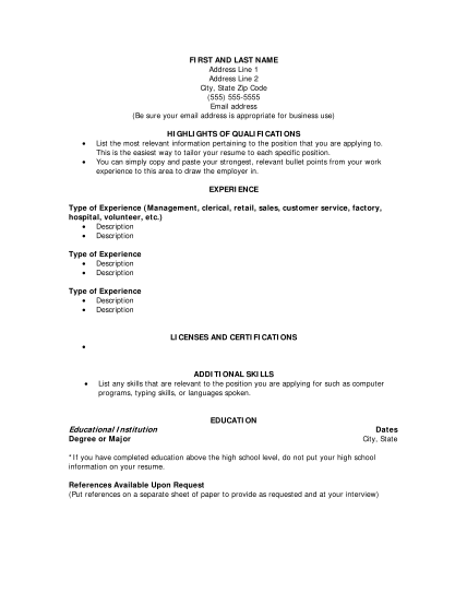 62666277-functional-resume-template-instructions-fort-irwin-fmwr