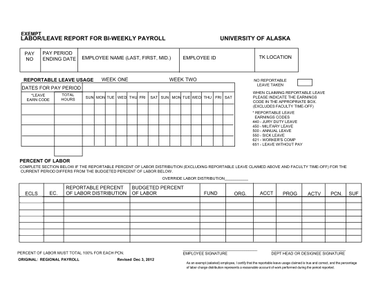 62679101-exempt-laborleave-report-for-bi-weekly-payroll-university-of-uaa-alaska