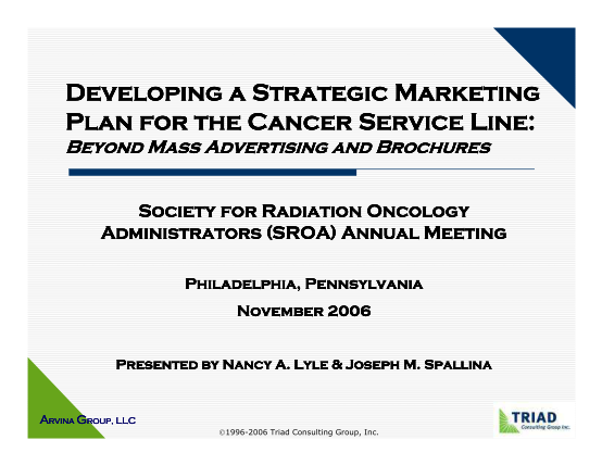 63391100-developing-a-strategic-marketing-plan-for-the-cancer-service-line