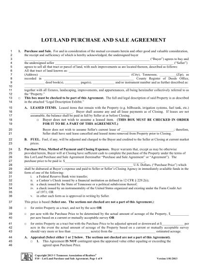 63 vacant land purchase agreement page 3 - Free to Edit, Download ...