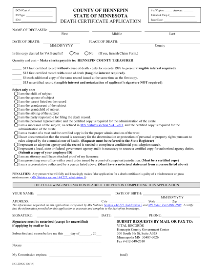 16 make a death certificate online Free to Edit Download Print