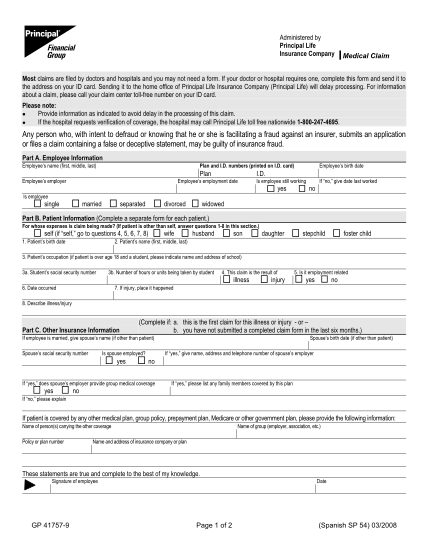 63510909-gp45888-12-getdoc-health-benefits-claim-form-to-be-completed-by-the-insured-member-for-use-with-the-humana-family-of-health-insurance-and-health-plan-companies