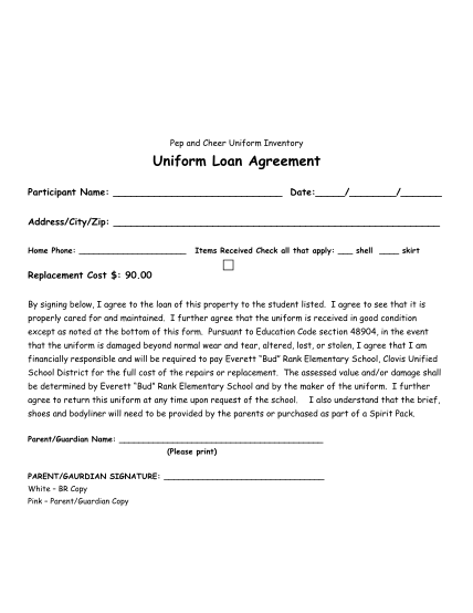 50 Loan Agreement Template page 3 Free to Edit Download Print