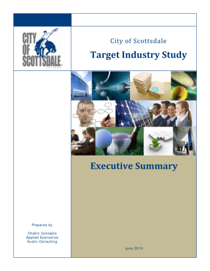 64545064-executive-summary-target-industry-study-city-of-scottsdale-scottsdaleaz