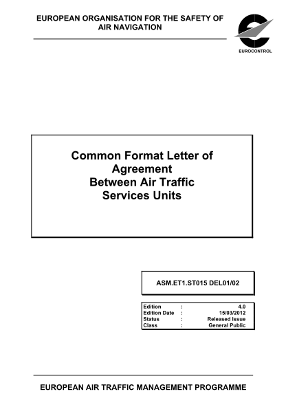 64930504-common-format-letter-of-agreement-between-air-bb-eurocontrol-eurocontrol