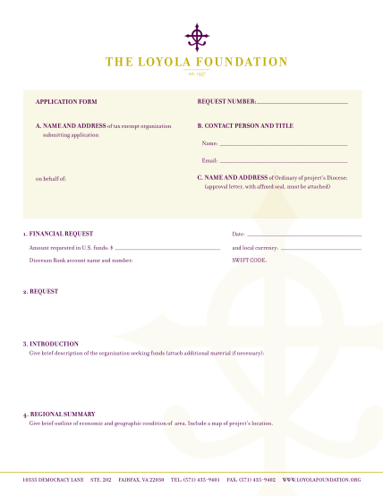 6509952-fillable-loyola-foundation-application-form