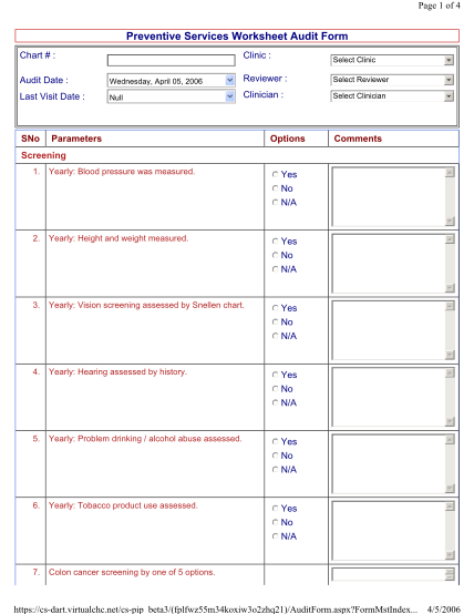 65143430-preventive-services-worksheet-audit-form-virtualchc-cs-dart-virtualchc