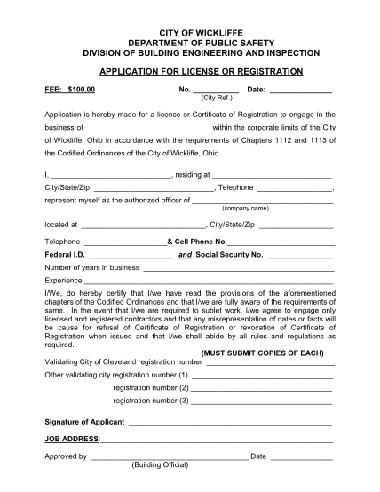 65236190-contractor-registration-formspdf-the-city-of-wickliffe
