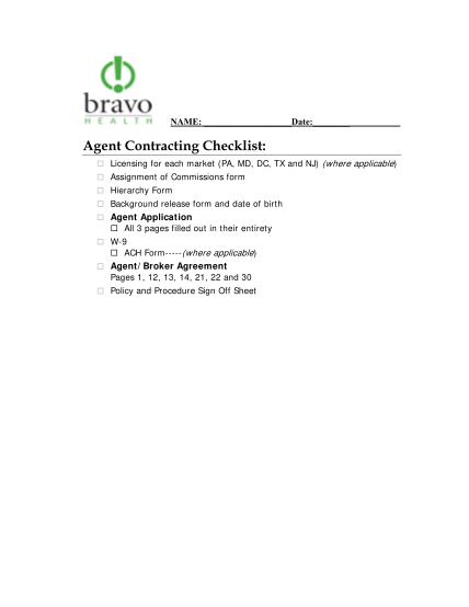 65391313-agent-contracting-checklist-seniorcare-benefits