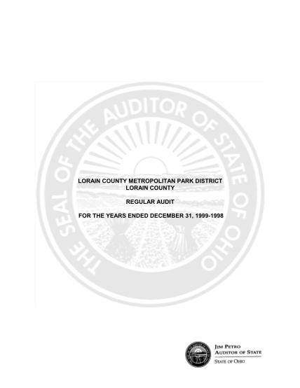 6542933-lorain-county-metropolitan-park-district-lorain-county-regular-audit-for-auditor-state-oh