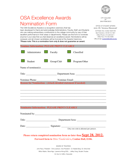 65818959-osa-excellence-award-nomination-form-city-college-of-san-ccsf