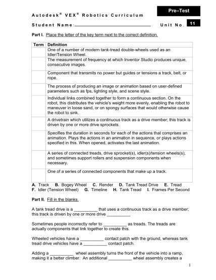 65827695-fillable-autodesk-vex-robotics-curriculum-pretest-form