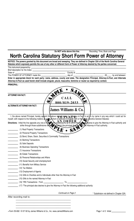 65867201-fillable-power-of-attorney-north-carolina-form-55-832