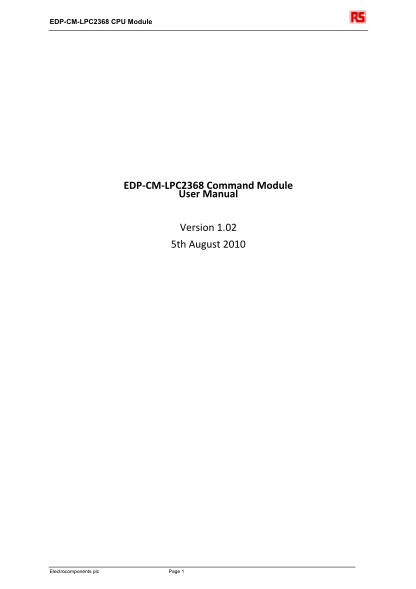 65946773-edp-cm-lpc2368-command-module-user-manual-hitex-uk