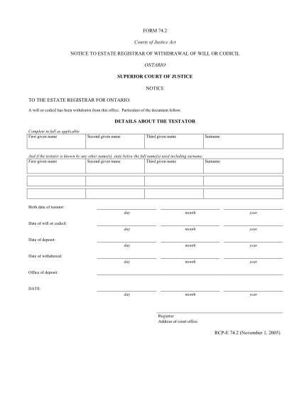 66038434-form-742-notice-to-estate-registrar-of-withdrawal-of-will-or-codicil-ontariocourtforms-on