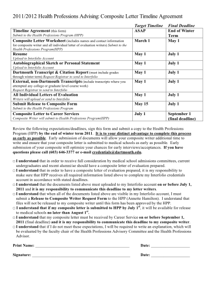 6611051-timeline-agreement-form-dartmouth-college-dartmouth