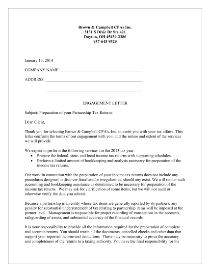 66289568-partnership-engagement-letter-for-your-2013-form-1065-brown