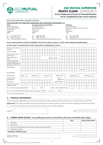 18 Sworn Statement Form Page 2 Free To Edit Download And Print Cocodoc 0358