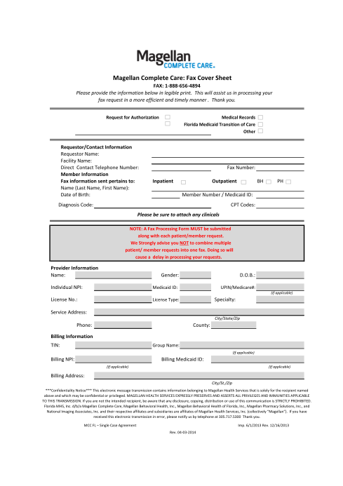 66825210-magellan-complete-care-provider-complaint-form
