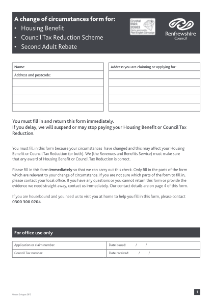 67131004-change-of-circumstance-form-renfrewshire-council-renfrewshire-gov