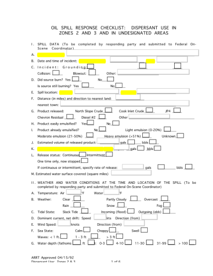 67143-fillable-1992-checklist-oil-spill-dispersant-form-dec-alaska