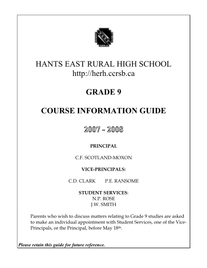 67515879-grade-9-course-information-guide-2007-2008-hants-east-rural-high