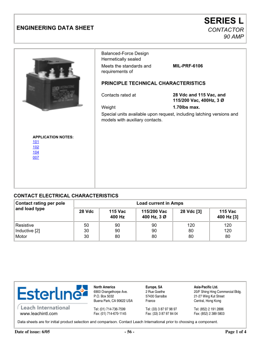 67531344-leach-l-ev200-series-contactor-with-1-form-x-contacts-rated-500-amps-12-900vdc