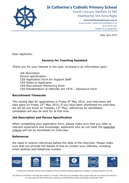 67715890-letter-with-application-form-sheffield-city-council-job-vacancies