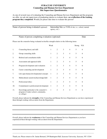 18 program evaluation questionnaire page 2 - Free to Edit, Download ...