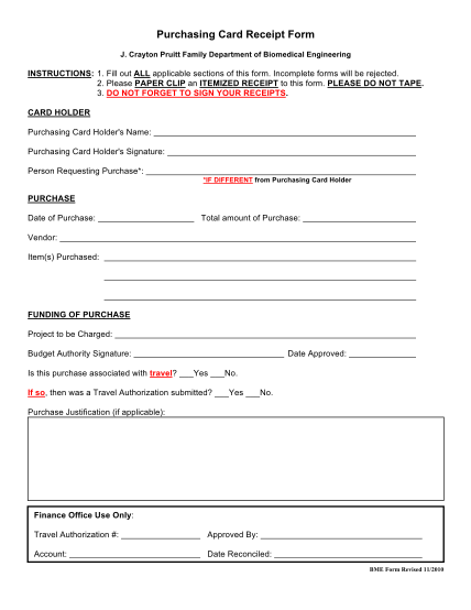 68003483-bme-purchasing-card-receipt-form-department-of-biomedical-bme-ufl