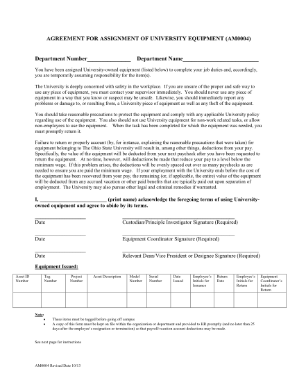 agreement in principle template