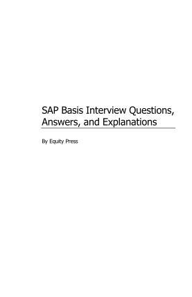 68460670-sap-basis-interview-questions-answers-and-explanations-midovpl