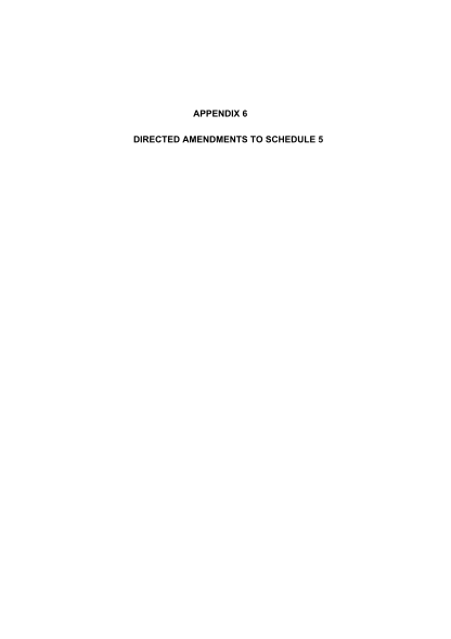 68667700-appendix-6-directed-amendments-to-schedule-5-schedule-5-co-to-building-mdf-room-connection-schedule-5-co-to-building-mdf-room-connection-contents-1-ida-gov