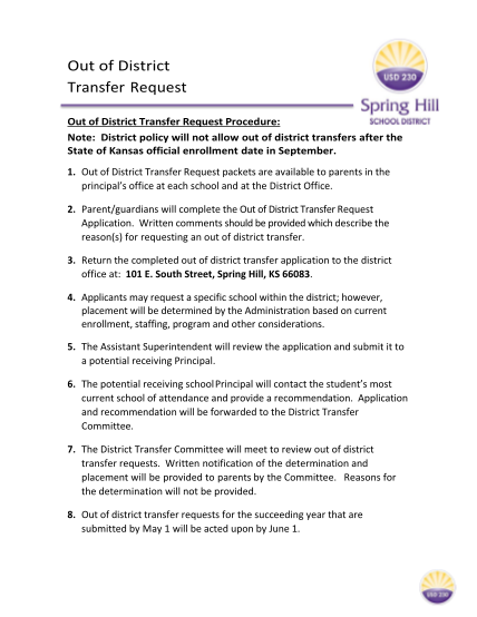 68796214-out-of-district-transfer-request-spring-hill-school-district-usd230