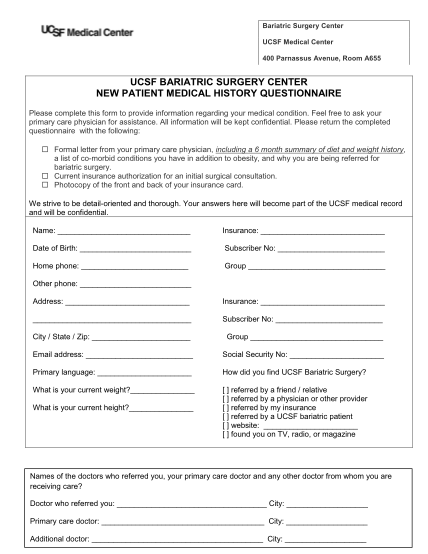 6914232-bariatricsurgqu-estionnaire-ucsf-bariatric-surgery-center-new-patient-medical-other-forms-ucsfhealth