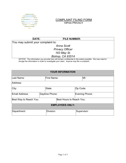 69286503-hipaa-complaint-filing-form-county-of-inyo-inyocounty