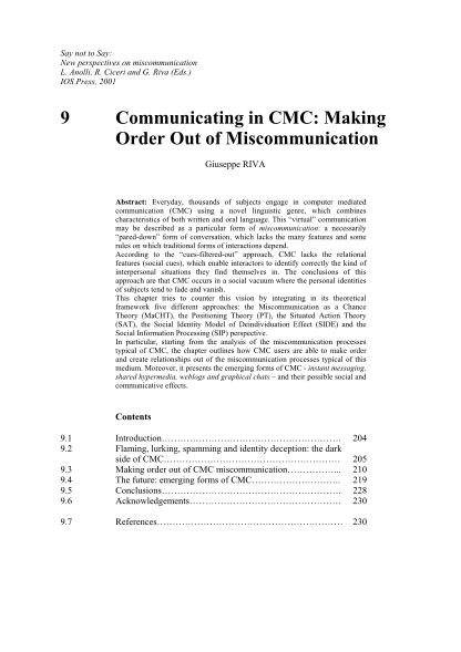 6930285-3chapt_09-9-communicating-in-cmc-making-order-out-of---neurovr-other-forms-neurovr