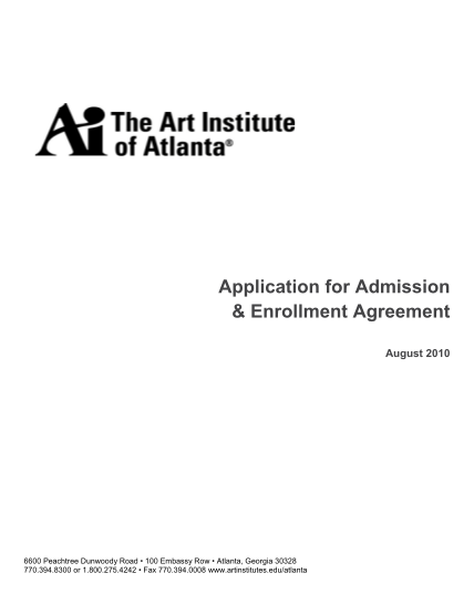 6943460-aia_appbooklet-application-for-admission-and-enrollment---the-art-institutes-other-forms-artinstitutes