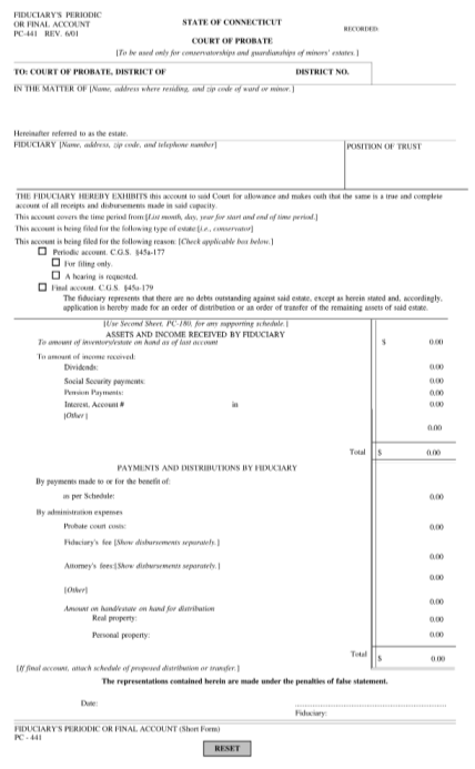 15 probate court forms ct Free to Edit Download Print CocoDoc
