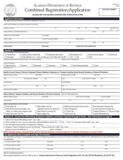 6954325-fillable-alabama-combined-registration-application-form-revenue-alabama