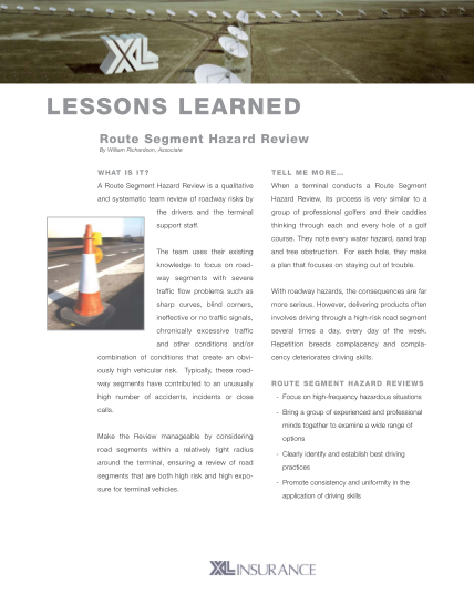 69610224-lessons-learned-route-segment-hazard-review-xl-group